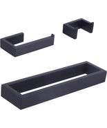 Gerzwy Bathroom Accessory 3-Piece Set Sus 304 Stainless Steel Toilet Pap... - $72.62 CAD