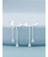 925 Sterling Silver Double Butterfly Zircon Jewelry Set - FAST SHIPPING!!! - £7.91 GBP+