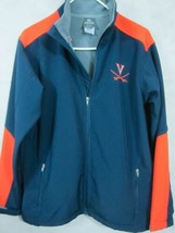 NEW UVA University of Virginia Hoos Full Zip Fleece Lined Track Jacket C... - £50.23 GBP