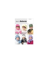 Butterick Sewing Pattern 4673 Infants Toddlers Hat Scarves Mittens - £7.16 GBP