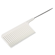 Hair Highlight Comb, Professional Hair Stylist Comb with Stainless Steel Rat Tai - £7.61 GBP