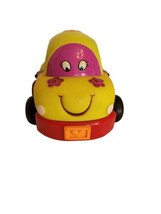 Chunky Just B B-YOU PULL-BACK Friction Baby Toddler Car Teach Toy Yellow Bug - £5.13 GBP