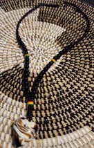 Handmade Beaded Necklace w/Pendant-14-15 in Model 8 - £10.94 GBP