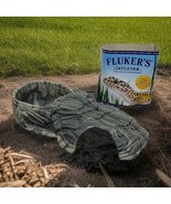 Fluker&#39;s Castle Crib Reptile 3-in-1 Large Bowl Basking Platform 10&quot;x5&quot;x2... - $15.52 CAD