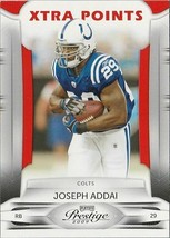 Joseph Addai 2009 Prestige Xtra Points # 43 Serial # 138/300 *Rare Card* - £1.35 GBP