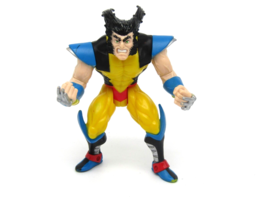 Vintage 1996 ToyBiz Marvel Comics Wolverine Logan Action Figure Collectible - £11.89 GBP