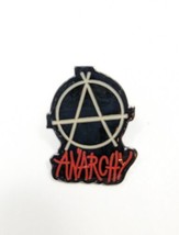 Anarchy Punk Rock Pin Hat Tac Metal Die Cut - £3.13 GBP