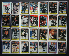 1990-91 O-Pee-Chee OPC Los Angeles Kings Team Set 28 Hockey Cards - £3.51 GBP
