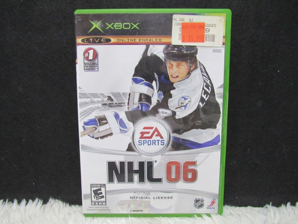 2005 XBox NHL 06 EA Sports Microsoft Productions E For Everyone Video Game - £3.40 GBP
