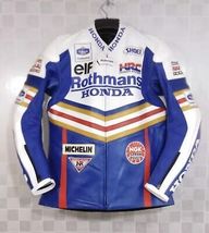 Rothmans Honda Genuine Cowhide Leather Jacket Freddie Spencer Motogp 1986 - £103.87 GBP