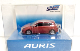 TOYOTA AURIS LED Light Keychain PullBack Model Car Limited Red - £19.15 GBP