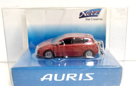 TOYOTA AURIS LED Light Keychain PullBack Model Car Limited Red - $23.96