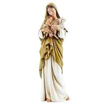 Blessed Mother & Child Jesus/Titled "Innocence"  12"H  Statue, New Free Shipping - $1,558.33 MXN