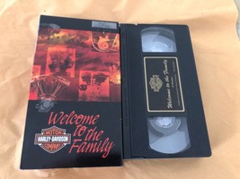 Harley Davidson Welcome To The Family VHS Video Out Of Print 1998 - £5.45 GBP