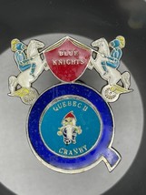 Blue Knights Police Motorcycle Club Hat Lapel Pin Quebec II Cranby - £11.93 GBP