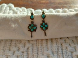 Turquoise Earrings From Nepal - £50.34 GBP