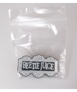 Beetlejuice Name Metal Enamel Pin - $6.44