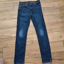 George skinny jeans men's sz 30x30 dark wash stretch cotton blend G Walm... - $18.00