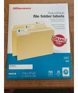 Office Depot File Folder Labels 220-472 - $31.79 CAD