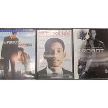 3 Pack of Will Smith DVD Films: i, Robot, Seven Pounds, Pursuit of Happyness - £9.59 GBP