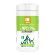 Nootie Waterless Grooming Wipes Cucumber Melon 70 Count - £12.62 GBP