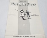 West Side Story Choral Selection Sheet Music Mixed SATB Sondheim Bernstein - £3.97 GBP