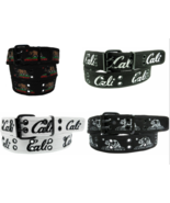 California Republic Cali Premium Double Row Grommet Belt 2 Hole Canvas Web - $13.65 CAD