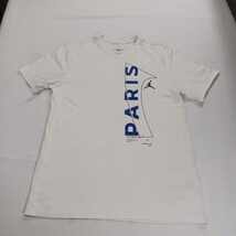 Jordan DM3092-100 Paris Men's White Short Sleeve Graphic T-Shirt Size Large image 14