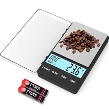 Weightman Espresso Scale With Timer 1000G X 0.1G Small And Thin Travel C... - $41.93