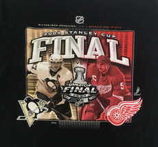 2009 NHL Stanley cup final T shirt  Pittsburgh Penguins Detroit red wings  - $19.75