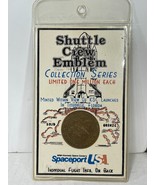NASA STS-8 Challenger Shuttle Crew Emblem Limited Bronze Coin Space 1983 - $11.88