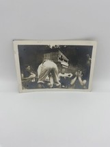Vintage Photograph The Full Moon His Bottom Teenagers At Play Humor 1940s - £5.53 GBP