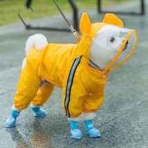 Autumn Pet Rainy Clothes - Small Dog Puppies Raincoat - £11.80 GBP+