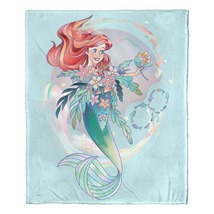 Disney 100 Silk Touch Throw Blanket, 50&quot; x 60&quot;, Celebration Ariel - £44.80 GBP