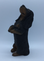 RARE Daschund Sitting Up Begging 1990s Sandicast Dog Figurine Sandra Brue - $56.18