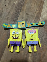 3 Spongebob Squarepants Burger King Toys Watch 2010 Needs Battery - - $8.60