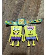 3 Spongebob Squarepants Burger King Toys Watch 2010 Needs Battery - - €7,49 EUR