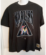 Miami Marlins Women's Mitchell & Ness Boyfriend Tee Large - $23.38