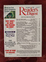 READERS DIGEST November 1990 John Sununu When the Wall Fell Jim Henson - £8.47 GBP