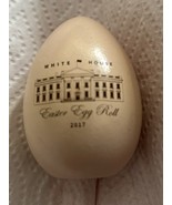 TRUMP 2017 PINK EASTER EGG  PRESIDENT REPUBLICAN GOP MAGA  WOOD MELANIA ... - $1,218.47 MXN