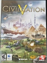 Sid Meier&#39;s Civilization Apple 2010 Complete w/Manual and CD Key Game - £10.82 GBP