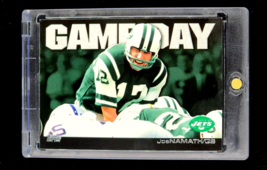2011 Topps Game Day Insert #GD-JN Joe Namath HOF New York Jets Football Card - £1.59 GBP