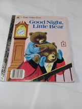 a Little Golden Book~ Good Night, Little Bear 1961 - £3.88 GBP