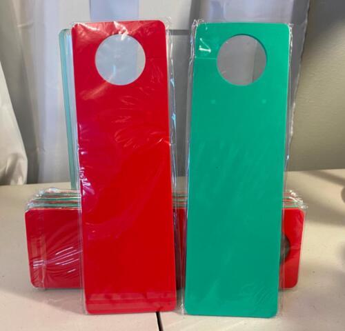 Lot Of 10 Unfinished Foam Door Knob Hangers Blank Signs For Crafts - $9.89