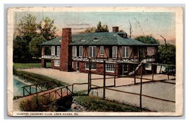 Clinton Country Club Lock Haven Pennsylvania PA WB Postcard W22 - £3.53 GBP