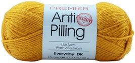 Premier Yarns Anti-Pilling Everyday DK Solids Yarn-Mustard - £12.77 GBP