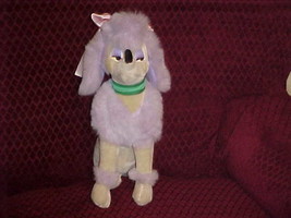 14&quot; Georgette Poodle Plush Toy From Oliver &amp; Company Walt Disney World Rare - £196.64 GBP