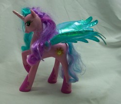 My Little Pony Friendship Is Magic Talking Pink Princess Celestia 8&quot; Plastic Toy - £19.77 GBP