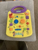 2000 Sesame Street Elmo and Zoe Giggle Sound Station Toy Mattel WORKING - £11.51 GBP