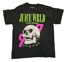 Juice Wrld T-Shirt Lucid Dreams Tour Promo Large Rare Skull Graphic Rap 999 - $29.65